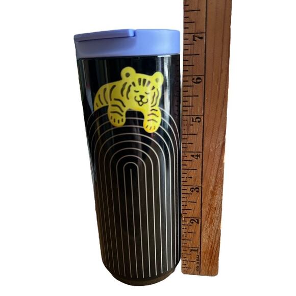 Starbucks 2022 Year of the Tiger Reusable Water Coffee Tea Drink Bottle Mug Cute - Picture 10 of 10